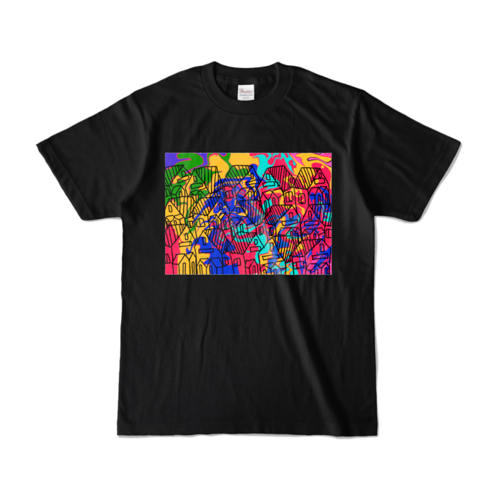 カラーTシャツ - S - ブラック (濃色)