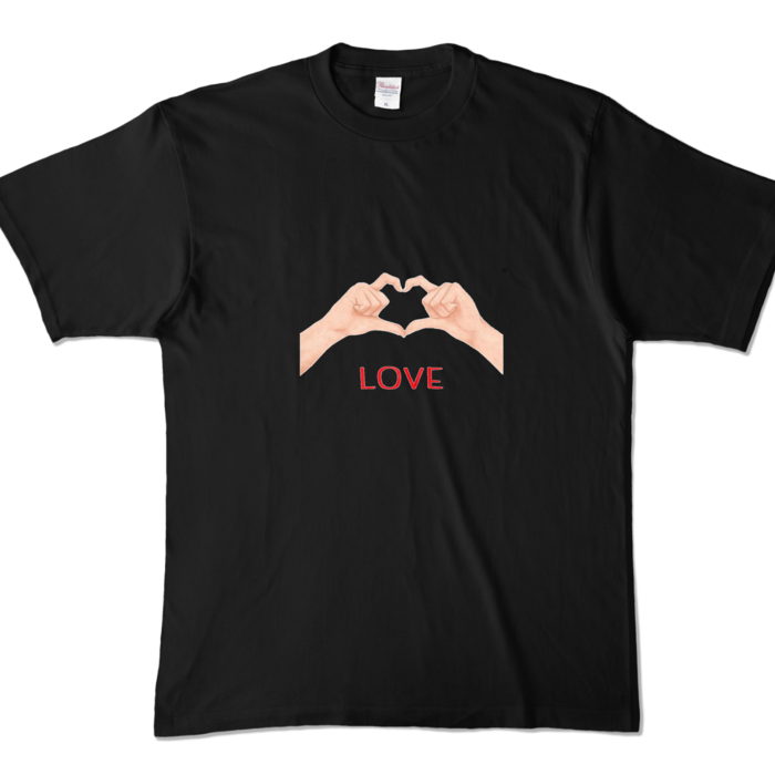 カラーTシャツ - XL - ブラック (濃色)