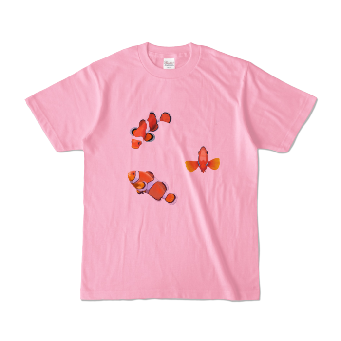 カラーTシャツ - S - ピーチ (淡色)