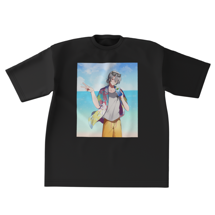 ビッグシルエットTシャツ - XL - 正面(1)