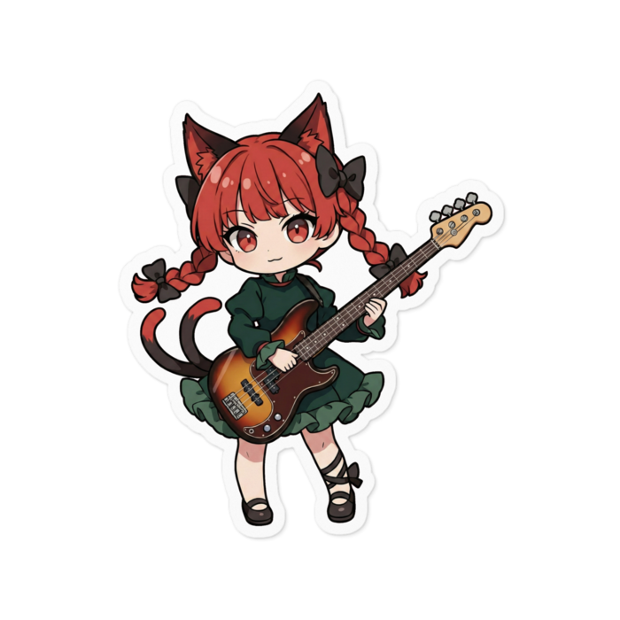 ステッカー - 100 x 100 (mm)(キャラのみ)