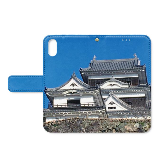 手帳型iPhoneケース - iPhone XS / X - ストラップ穴 あり
