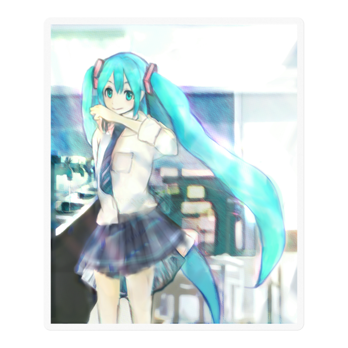 ステッカー - 100 x 100 (mm)