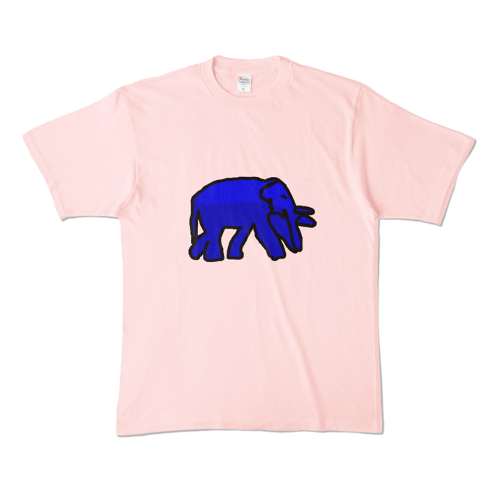 カラーTシャツ - XL - ライトピンク （淡色）