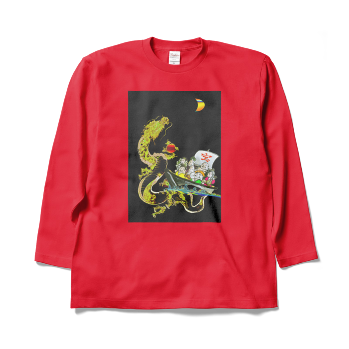 ロングスリーブTシャツ - XL - レッド