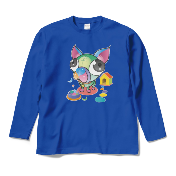 ロングスリーブTシャツ - M - ロイヤルブルー