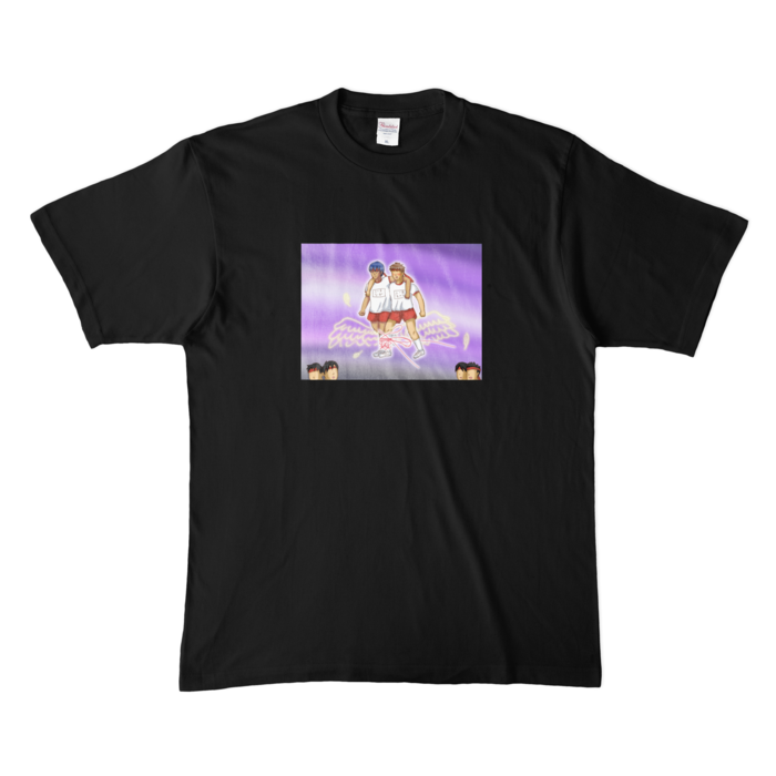 カラーTシャツ(濃色) - XL - ブラック