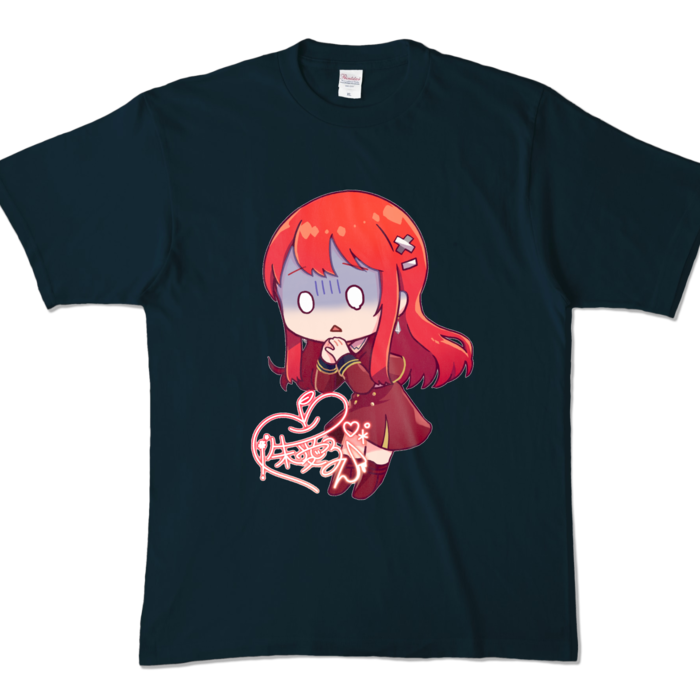 カラーTシャツ - XL - ネイビー (濃色)