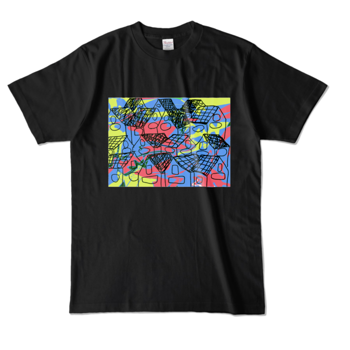 カラーTシャツ - L - ブラック (濃色)