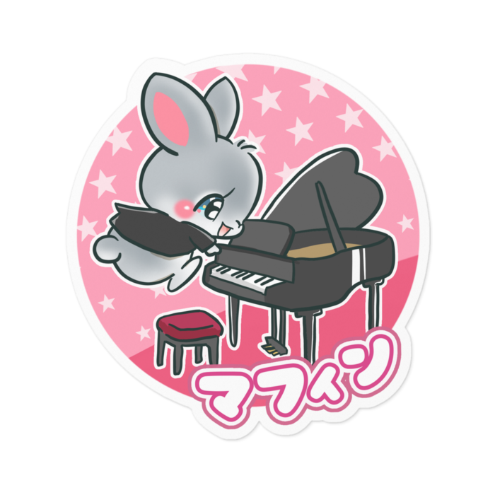 ステッカー - 100 x 100 (mm)