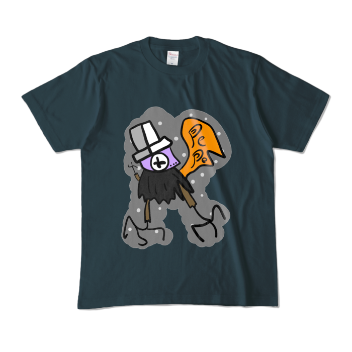 カラーTシャツ - M - デニム (濃色)