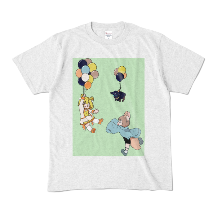 カラーTシャツ - M - アッシュ (淡色)