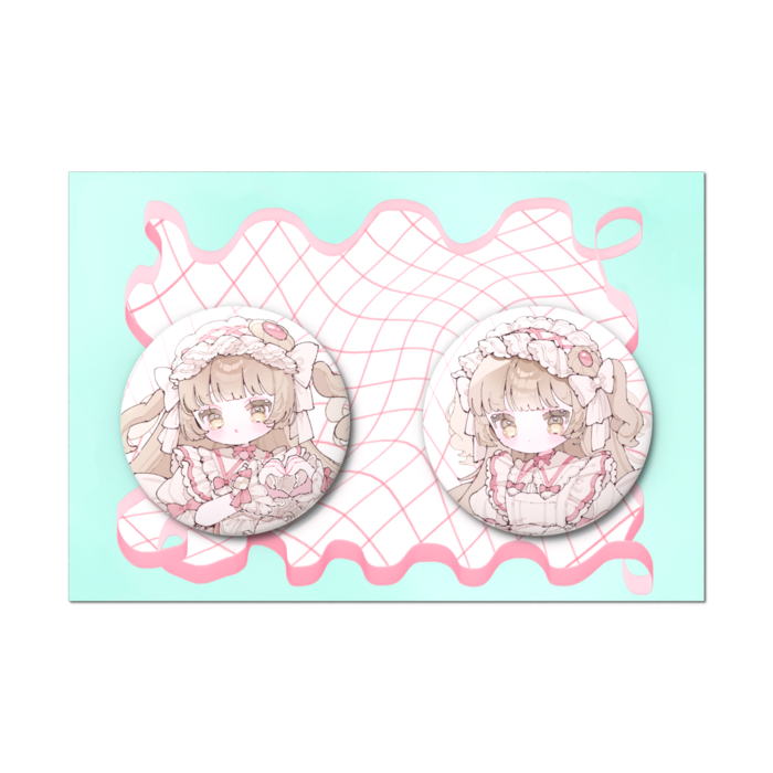 缶バッジセット - 2個セット