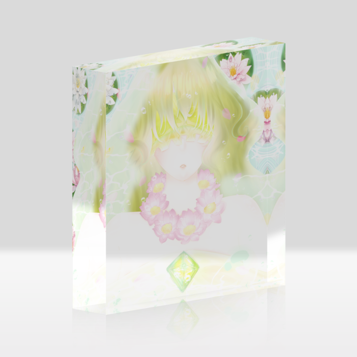 アクリルブロック - 100x100mm