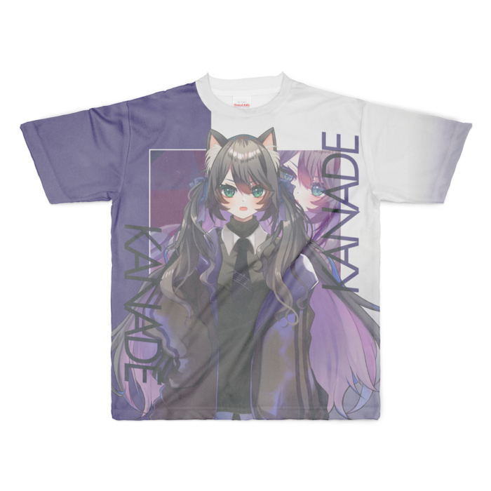 フルグラフィックTシャツ - XL - 両面印刷