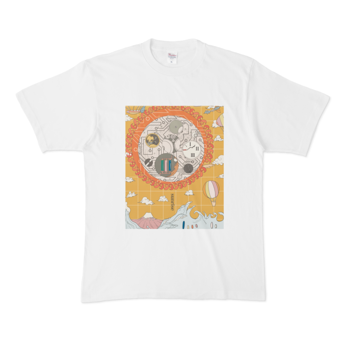 太陽の歯車 スチパンtシャツ Snowtea Booth