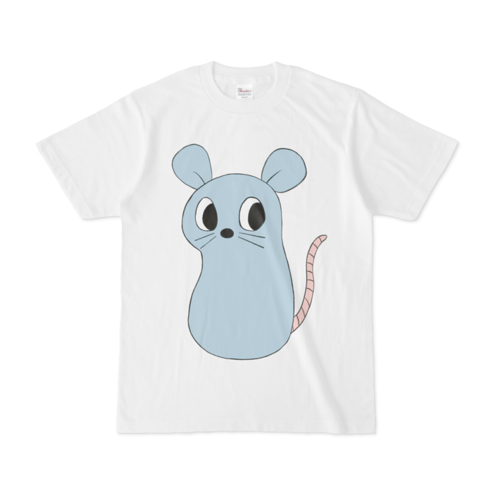 ネズッミのTシャツ - S - 白