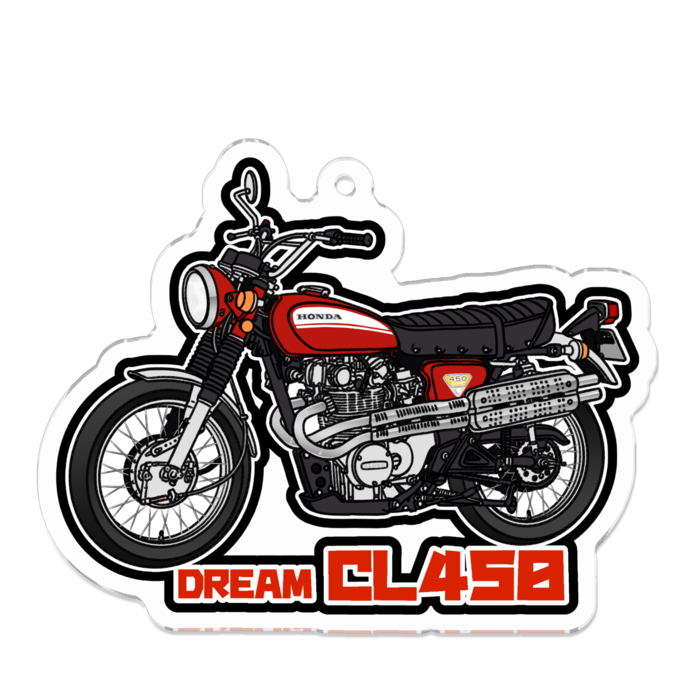 アクリルキーホルダー - 70 x 70 (mm)