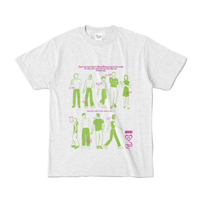 アッシュTシャツ - S - pink