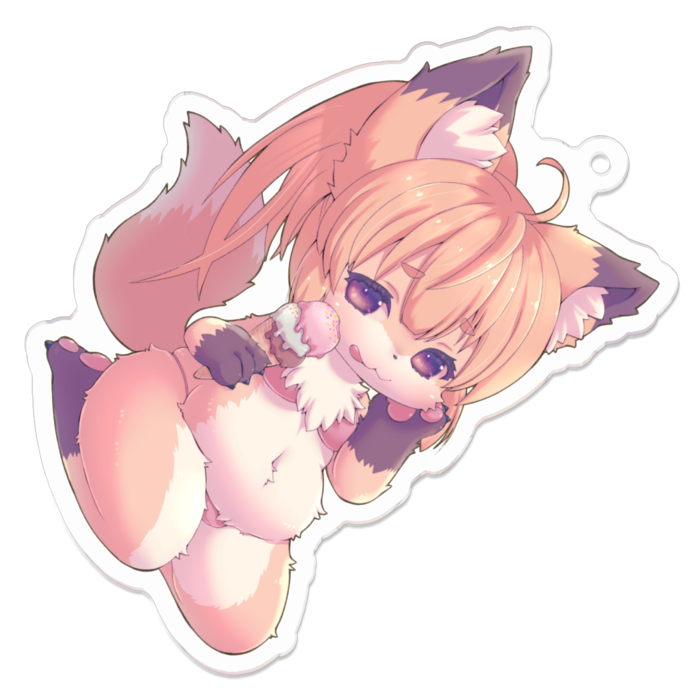 アクリルキーホルダー - 70 x 70 (mm)