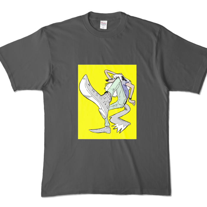 カラーTシャツ - XL - チャコール (濃色)