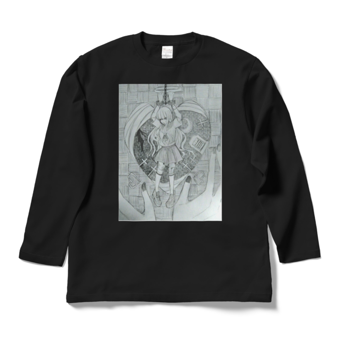 ロングスリーブTシャツ - L - ブラック