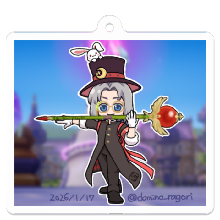 アクリルキーホルダー - 50 x 50 (mm)(21)