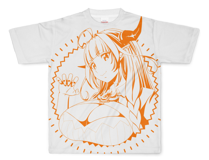 【非公式】桐生ココ ガチコイ注意 Tシャツ