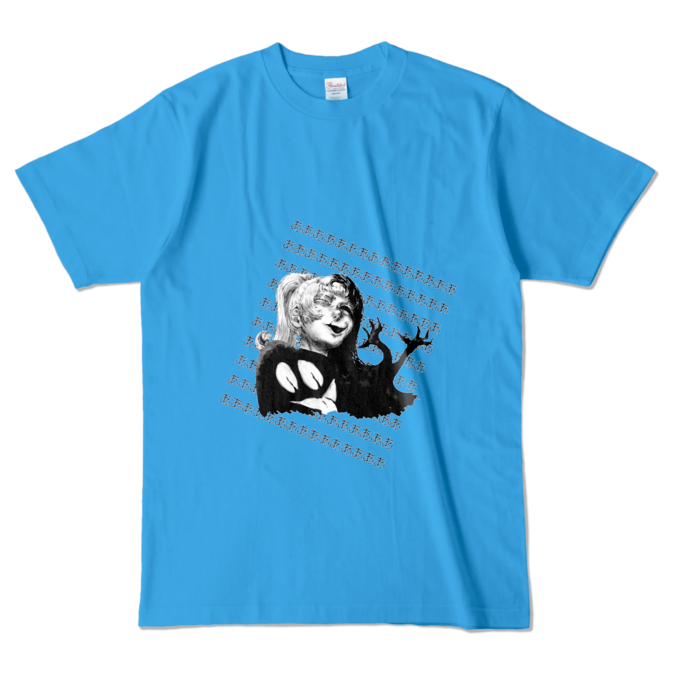 カラーTシャツ - L - ターコイズ （濃色）