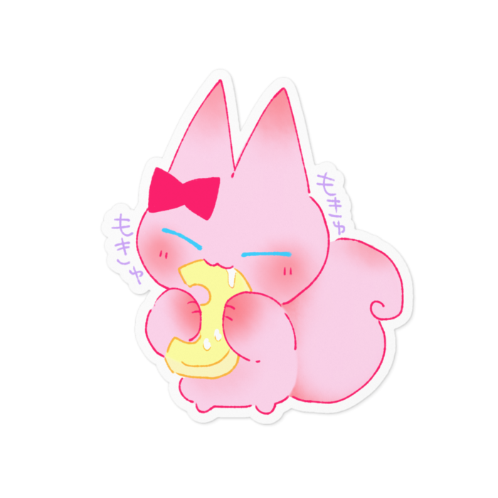 ステッカー(白背景)