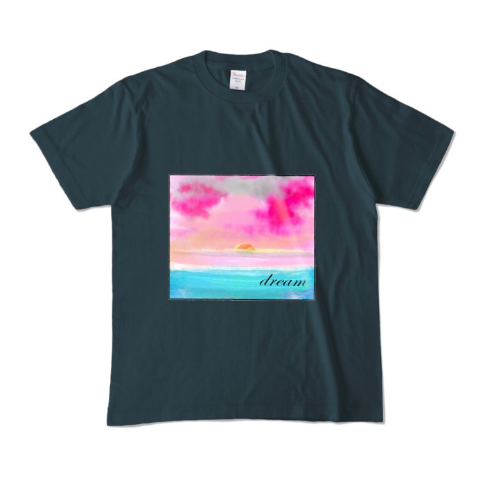 カラーTシャツ - M - デニム (濃色)