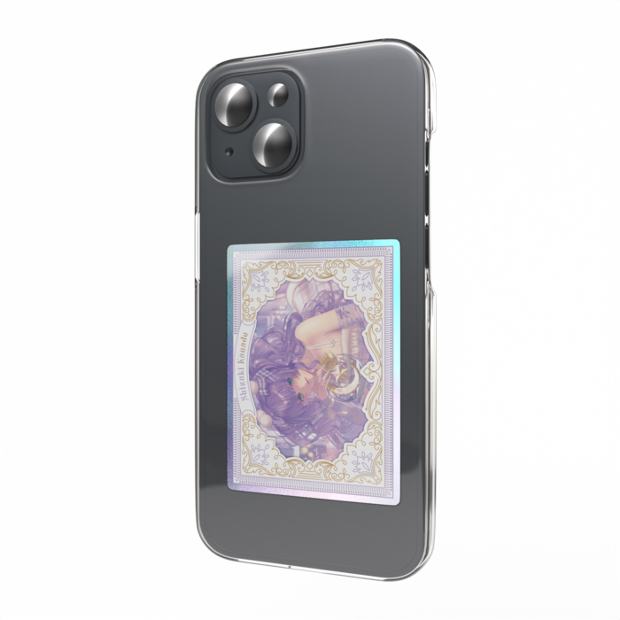 オーロラスマホステッカー - 縦