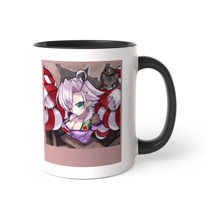 ツートンカラーマグカップ - 直径 8.2cm / 高さ 9.5cm