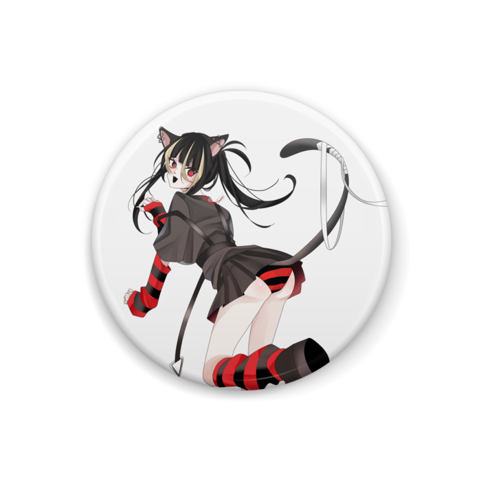 缶バッジ - 32mm（白）