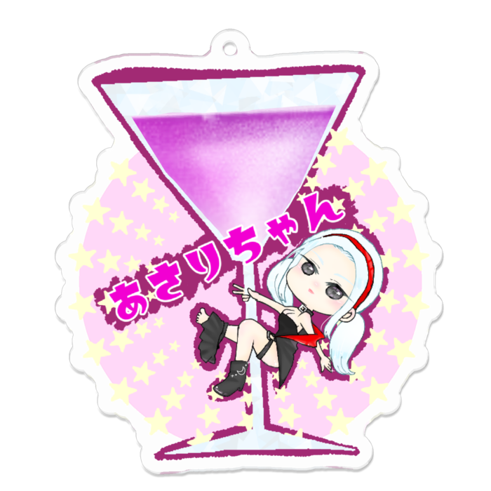 アクリルキーホルダー - 70 x 70 (mm)
