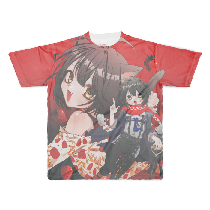 フルグラフィックTシャツ - XL - 両面印刷