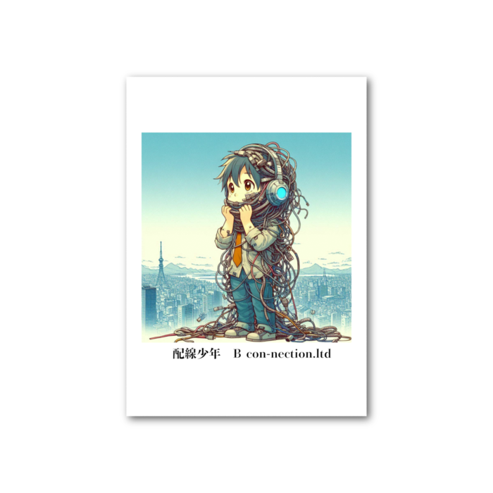 フォト風カード - 縦 - 片面