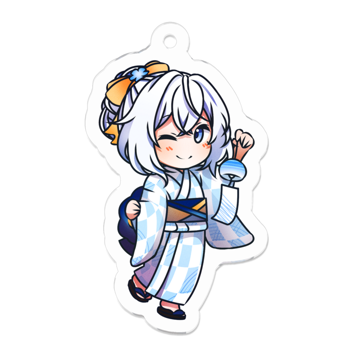 アクリルキーホルダー - 50 x 50 (mm)