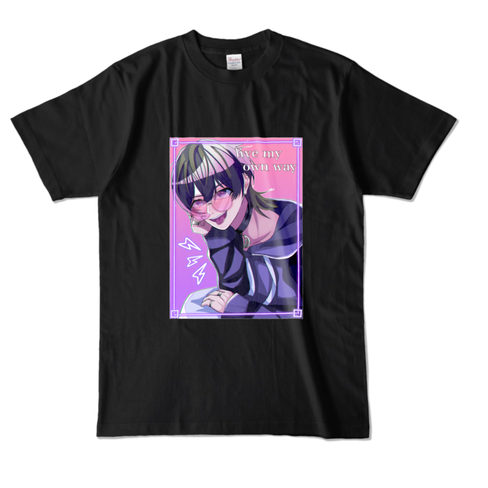 カラーTシャツ - L - ブラック (濃色)