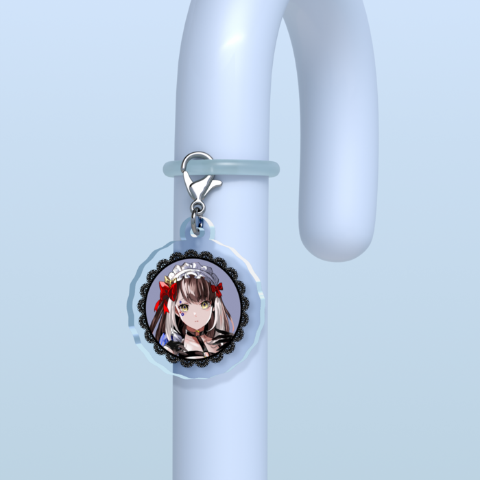 めじるしチャーム - W30 × H30mm 以内(クリア)