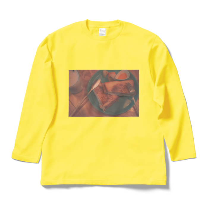 ロングスリーブTシャツ - L - イエロー
