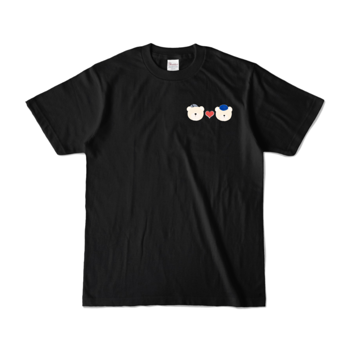 カラーTシャツ - S - ブラック (濃色)