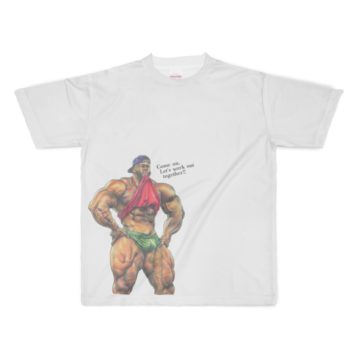 フルグラフィックTシャツ - XL - 両面印刷