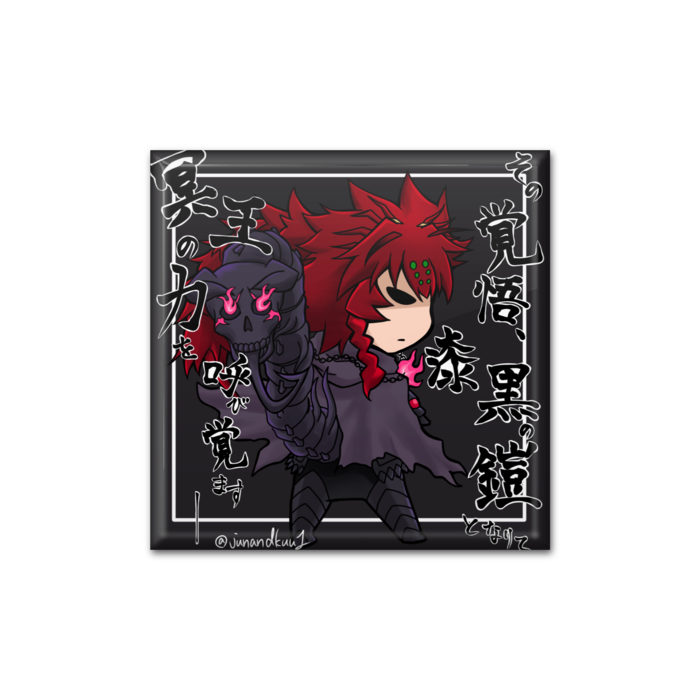 缶バッジ - 四角形40mm