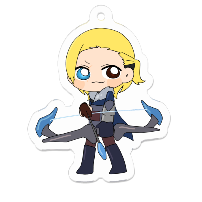 アクリルキーホルダー - 50 x 50 (mm)