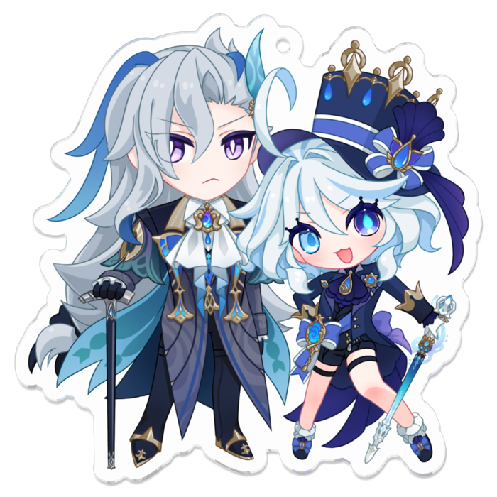 アクリルキーホルダー - 70 x 70 (mm)