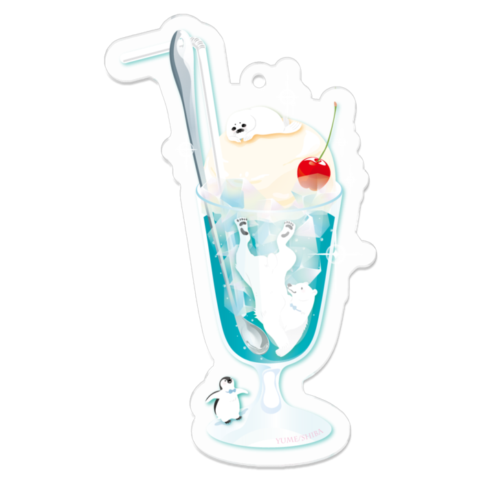 アクリルキーホルダー - 70 x 70 (mm)