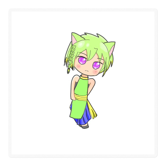ステッカー - 100 x 100 (mm)