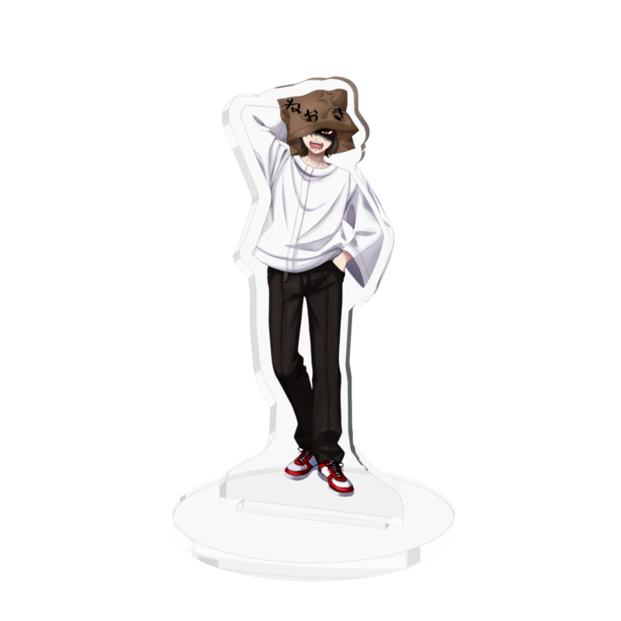アクリルフィギュア(ねおきの怒り) - 70x70mm
