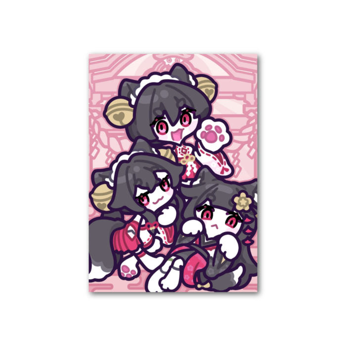 フォト風カード - 縦 - 片面